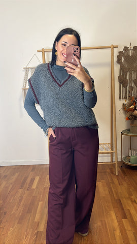 Gilet Anita mezza manica