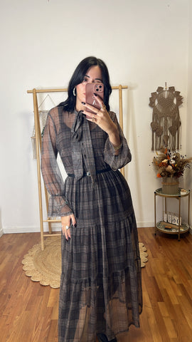 Abito Eloise cioccolato