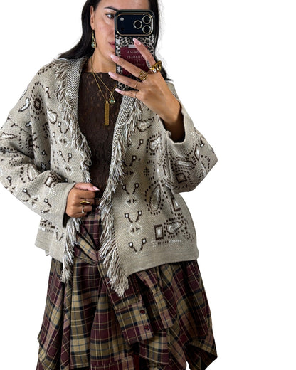 Cardigan beige