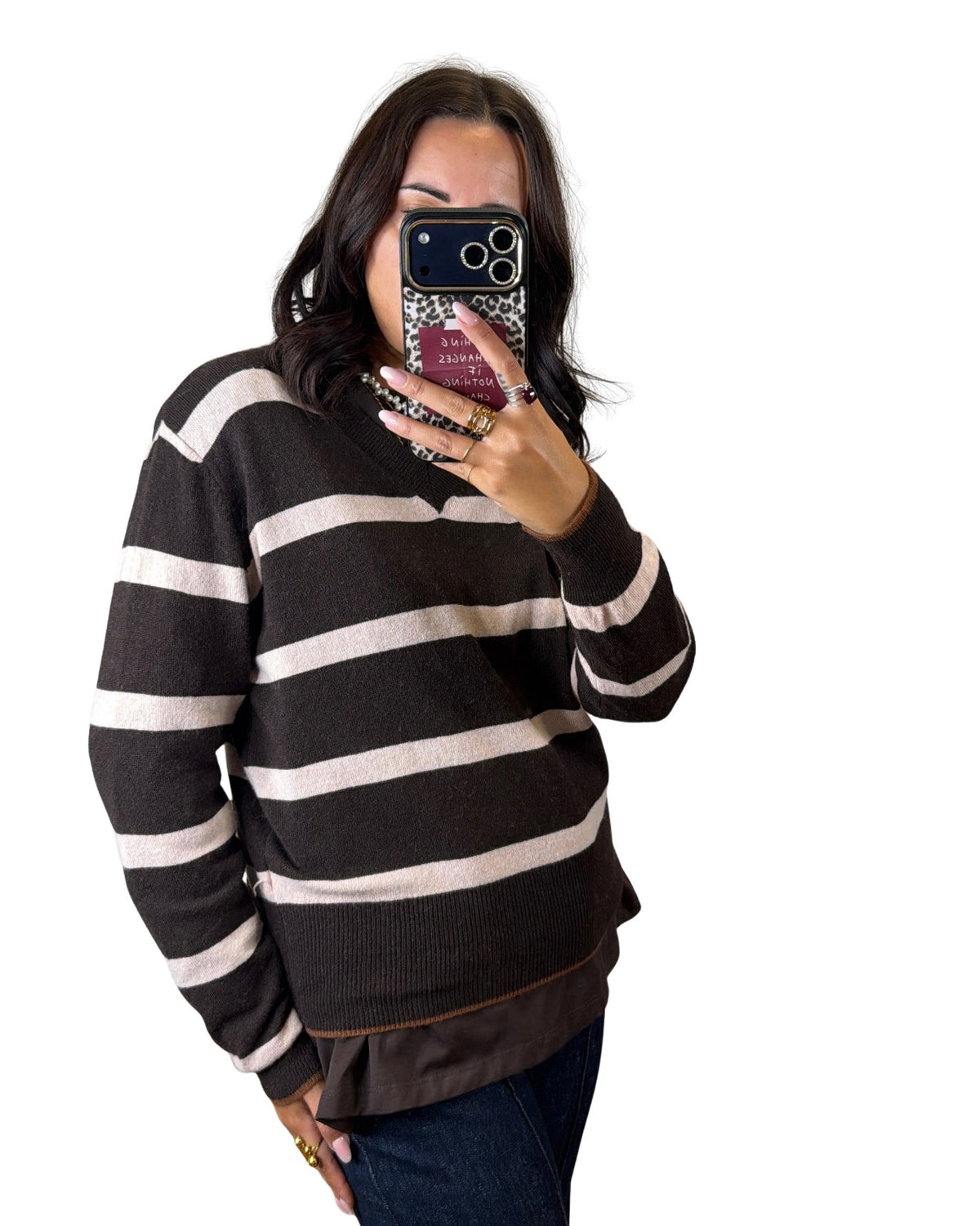 Maglione righe