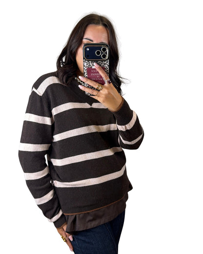 Maglione righe