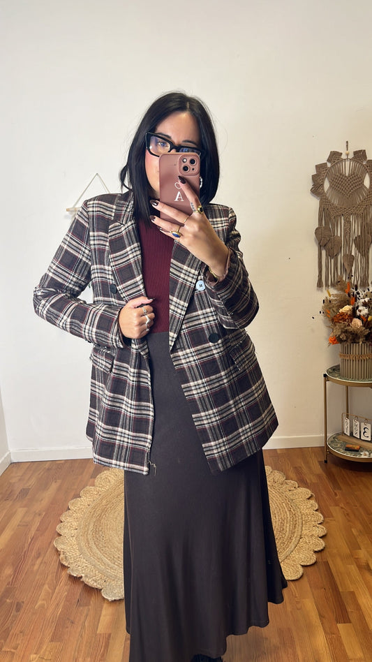 Blazer scozzese