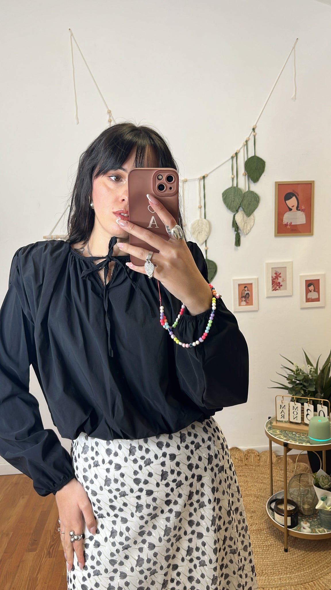 Camicia Laura nero