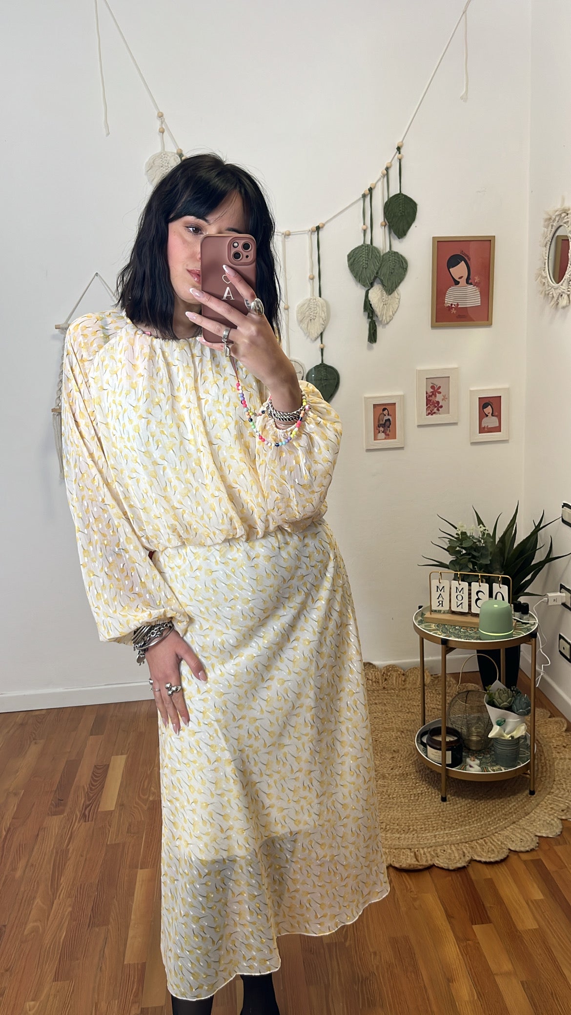 Gonna tulip giallo