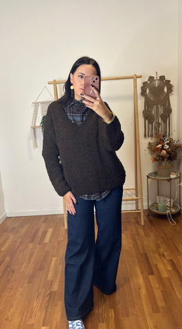 Maglione Jessica cioccolato