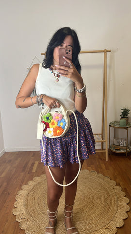 Borsa flower corda