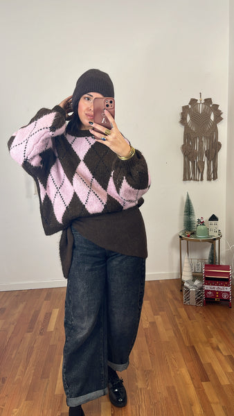 Sciarpa triangolo grigio