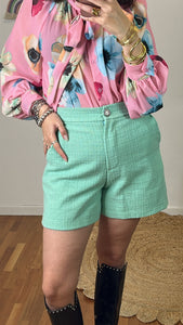 Shorts Piper verde menta