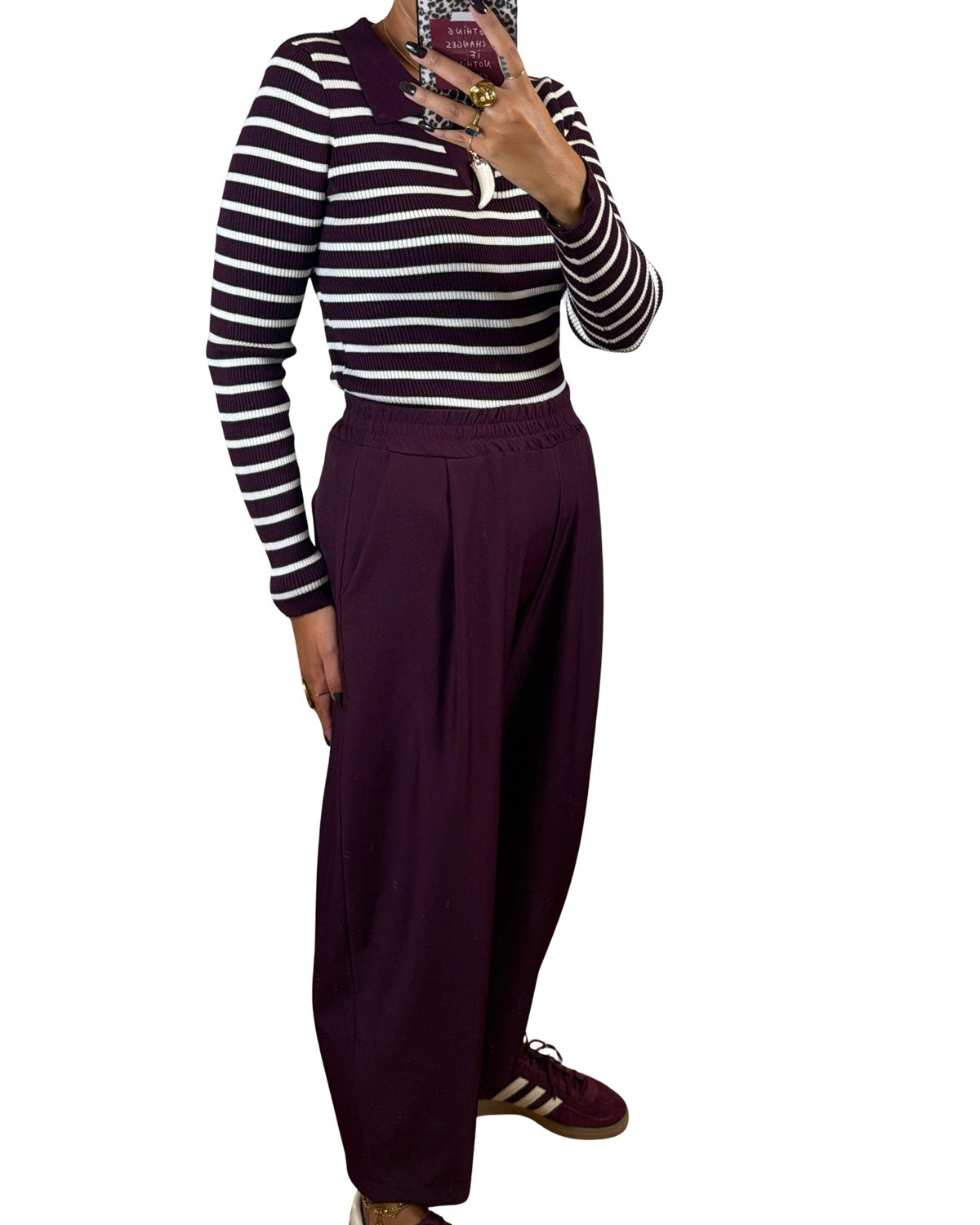 Pantalone prugna