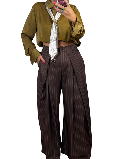 Pantalone gessato