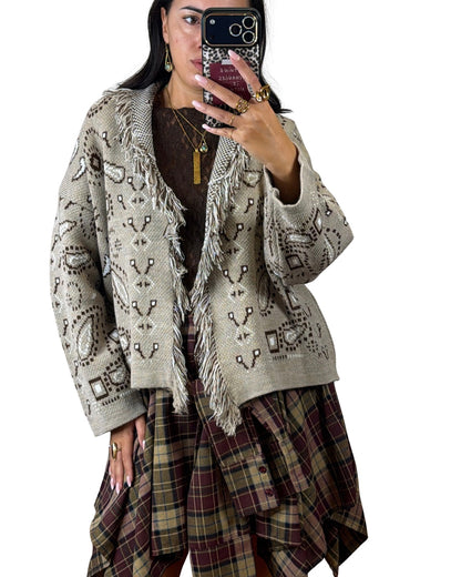 Cardigan beige