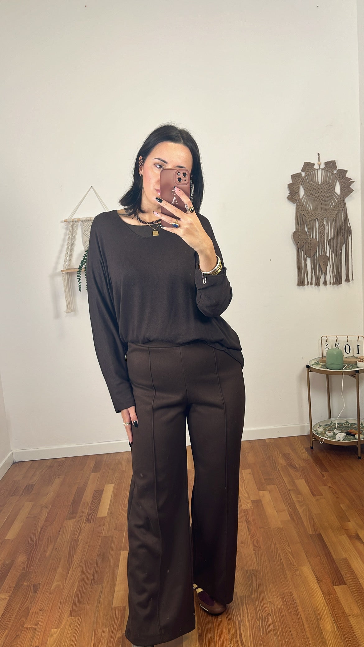 Pantalone Ginevra cioccolato