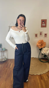 Pantalone Tania blu
