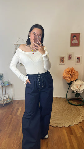Pantalone Tania blu