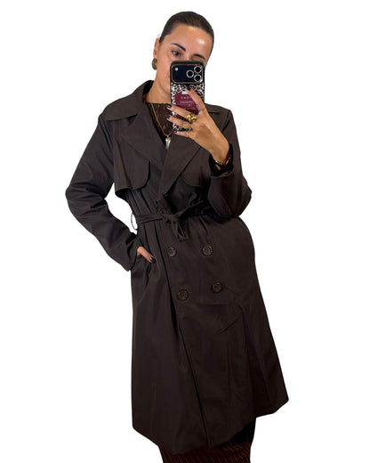 Trench cioccolato