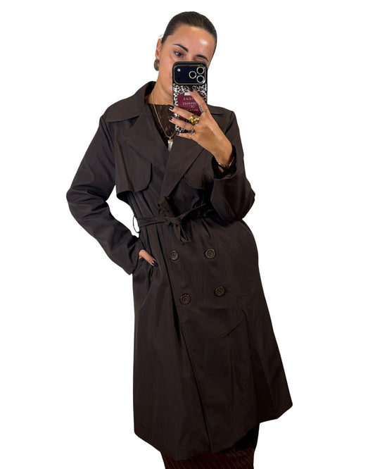 Trench cioccolato