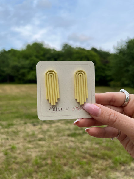 Orecchini Sidney giallo