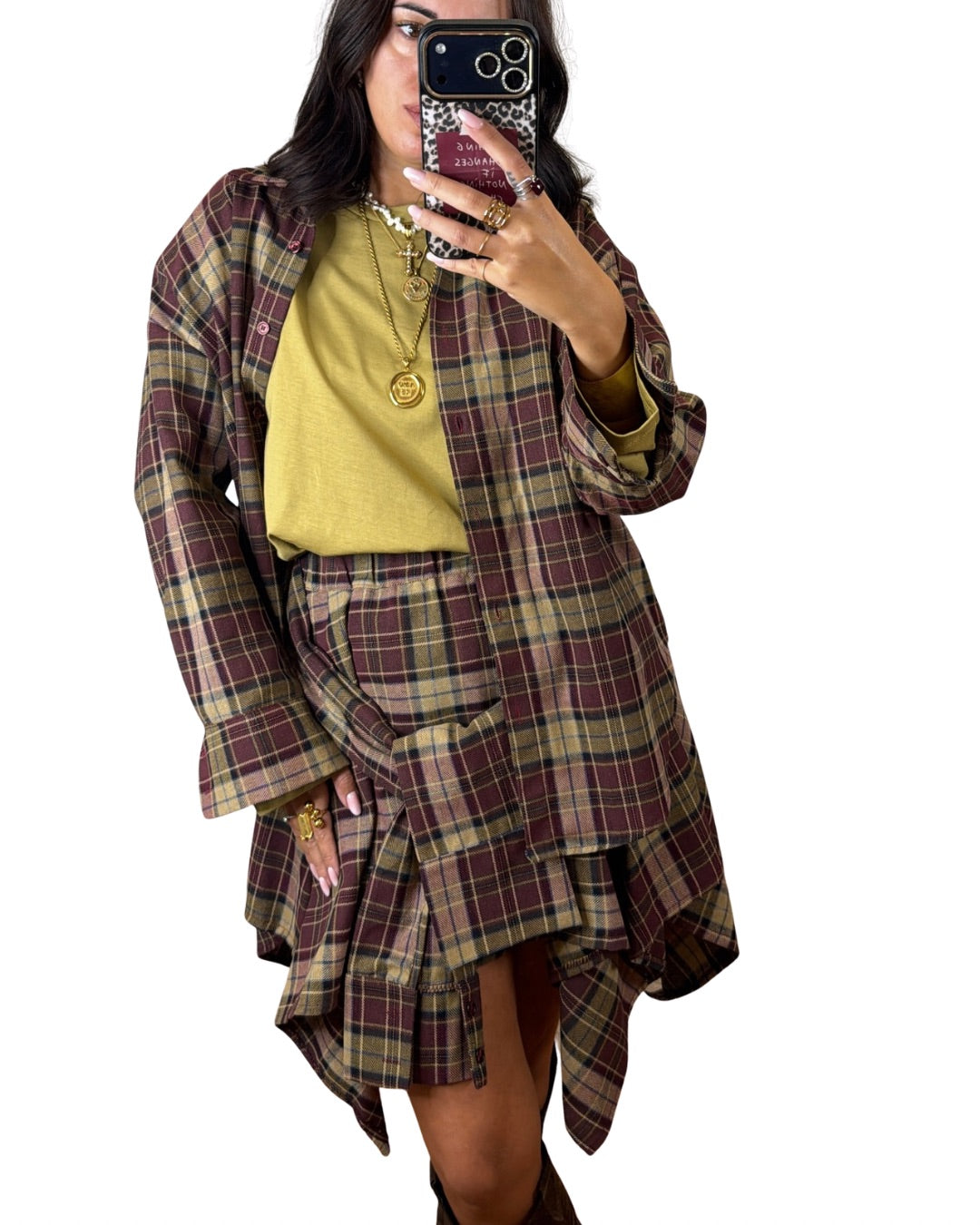 Camicia check