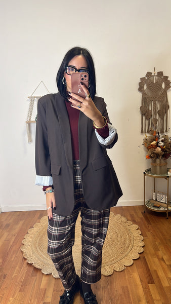 Blazer Sophia cioccolato fondente