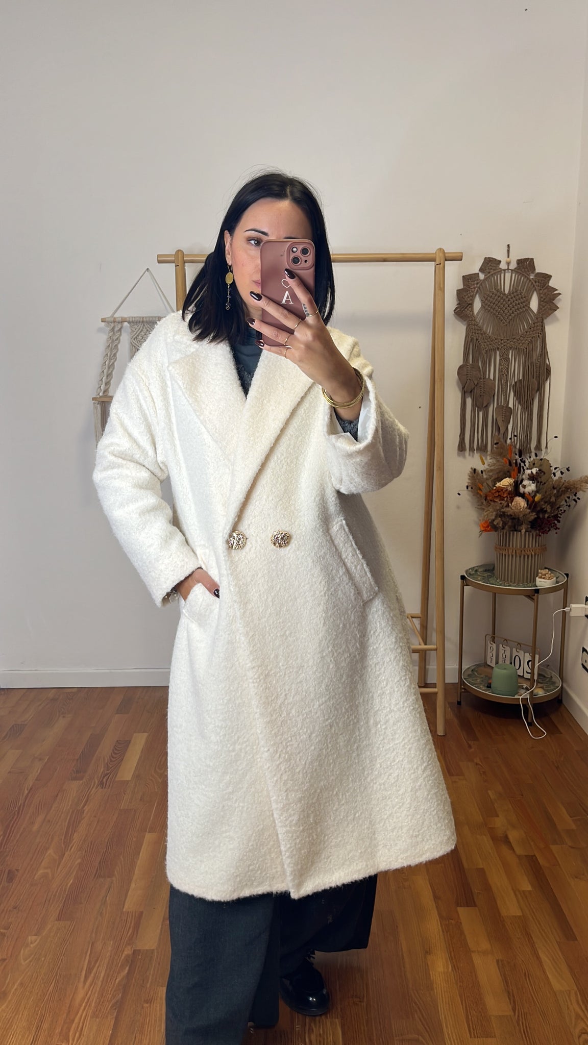 Cappotto Serena panna