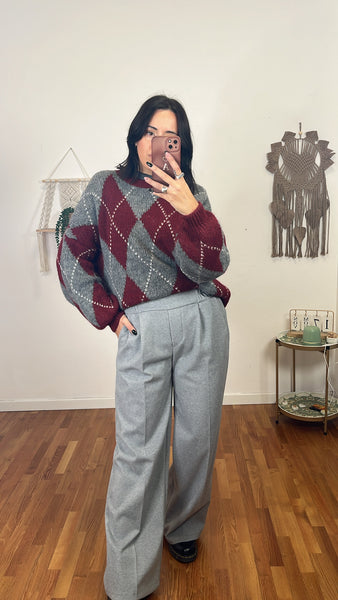 Pantalone Giorgia grigio