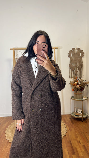 Cappotto Anna cioccolato