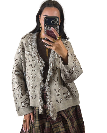Cardigan beige