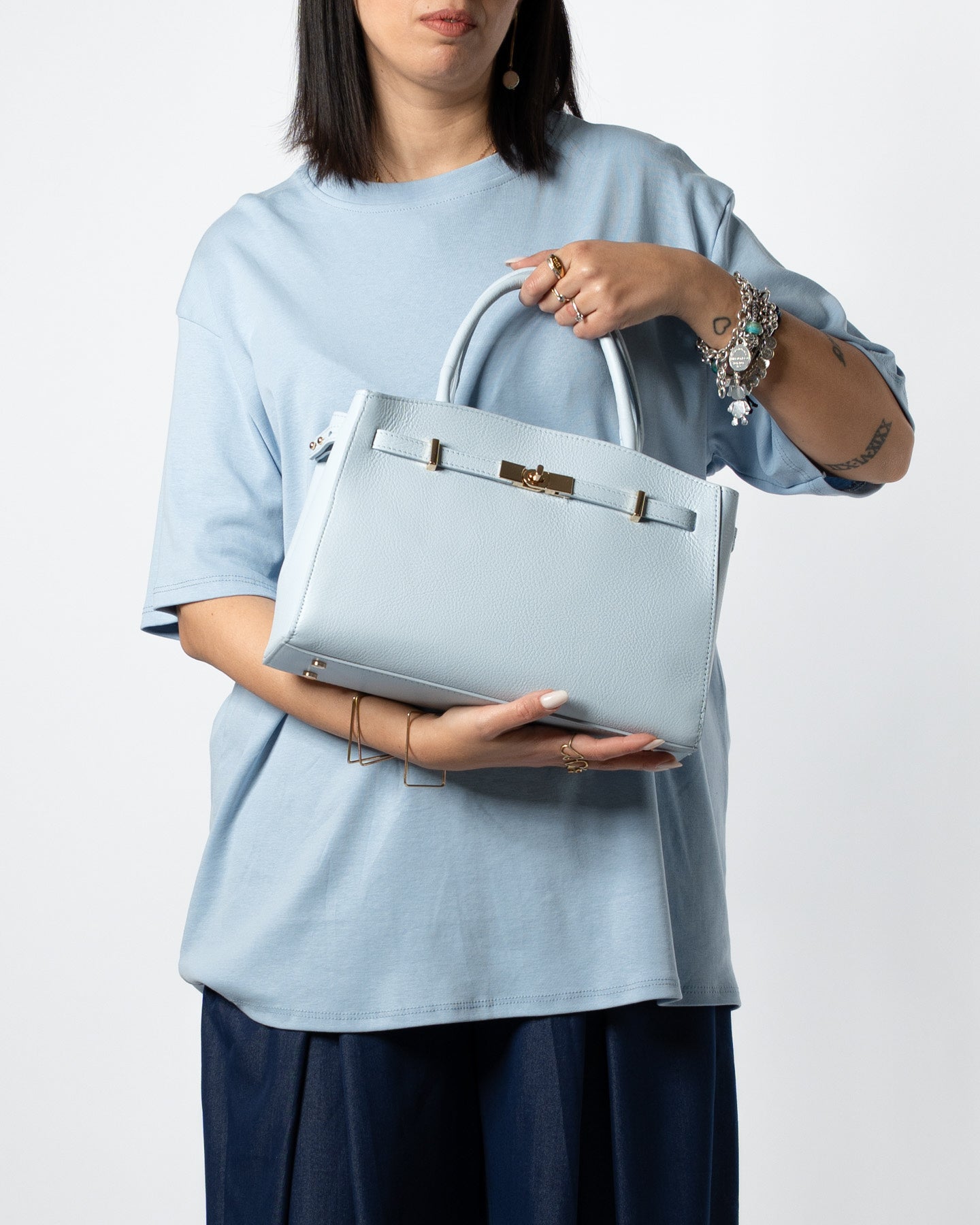 Borsa celeste baby