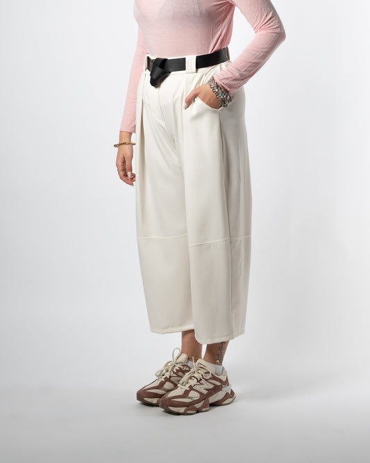 Pantalone ovetto panna