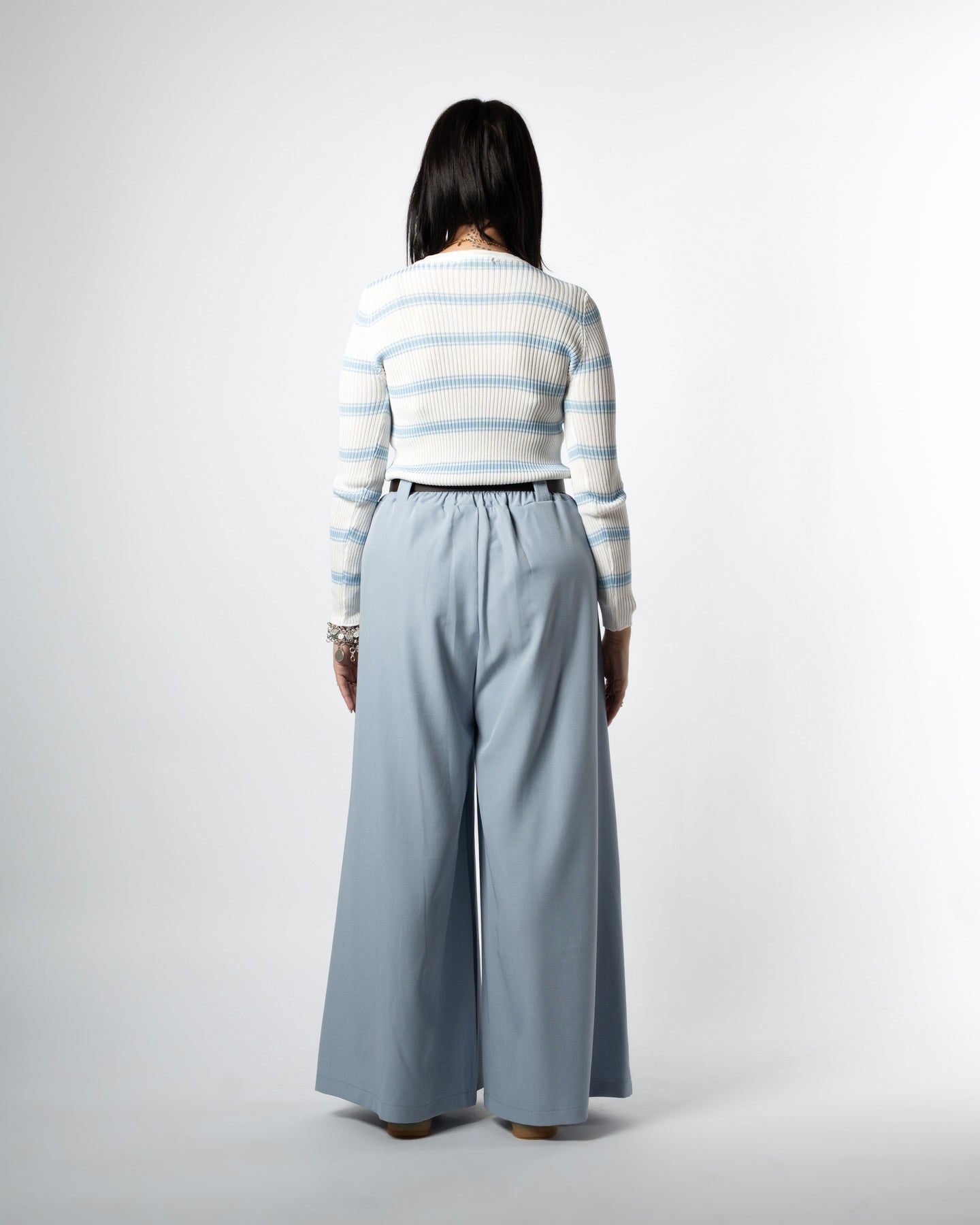 Pantalone palazzo carta da zucchero