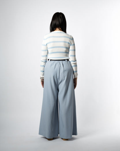 Pantalone palazzo carta da zucchero