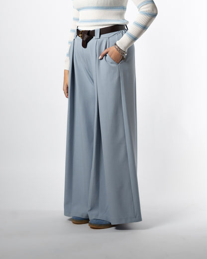 Pantalone palazzo carta da zucchero