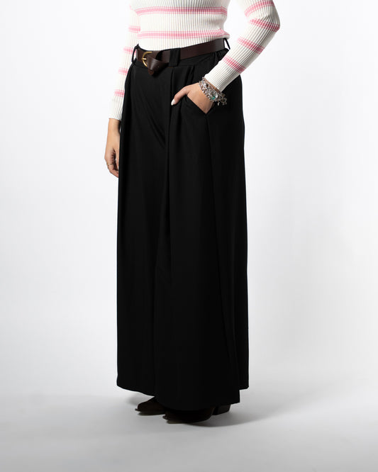 Pantalone palazzo nero