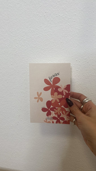 Cartolina “Fiorisci”