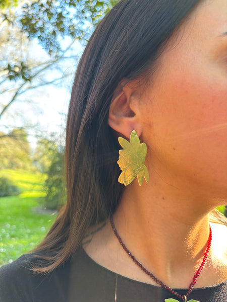 Orecchini “Fiore di loto” big