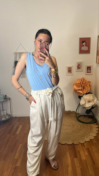 Pantalone Sofia beige