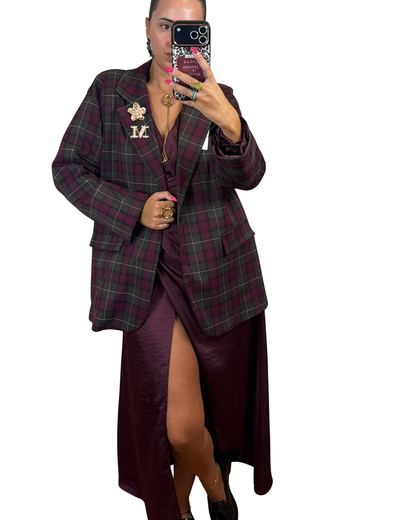 Blazer moira check