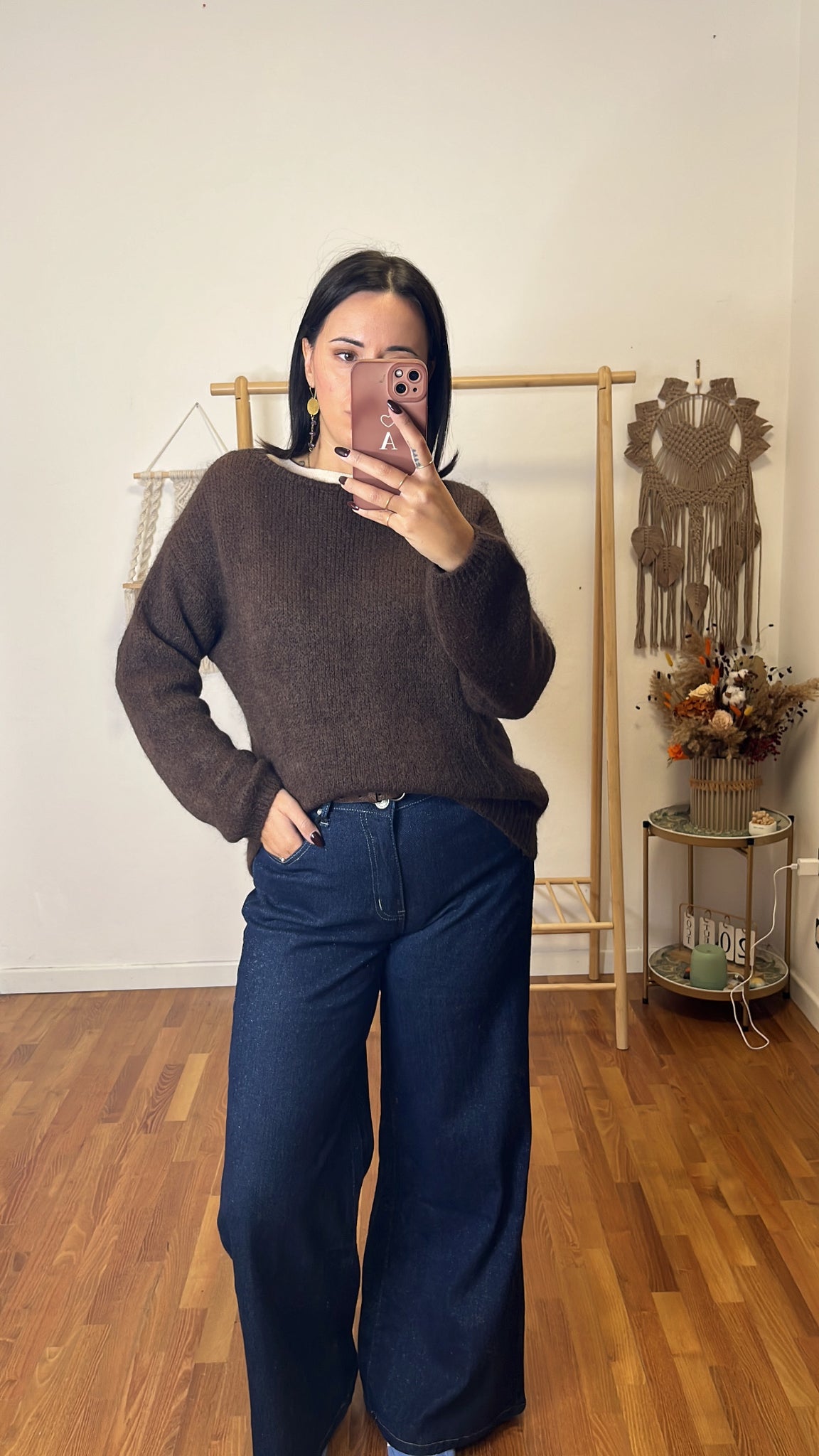 Maglione Sabrina cioccolato