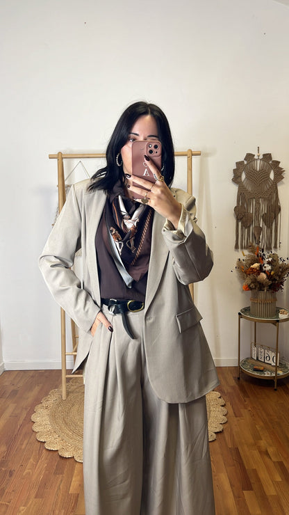 Blazer Rosa beige