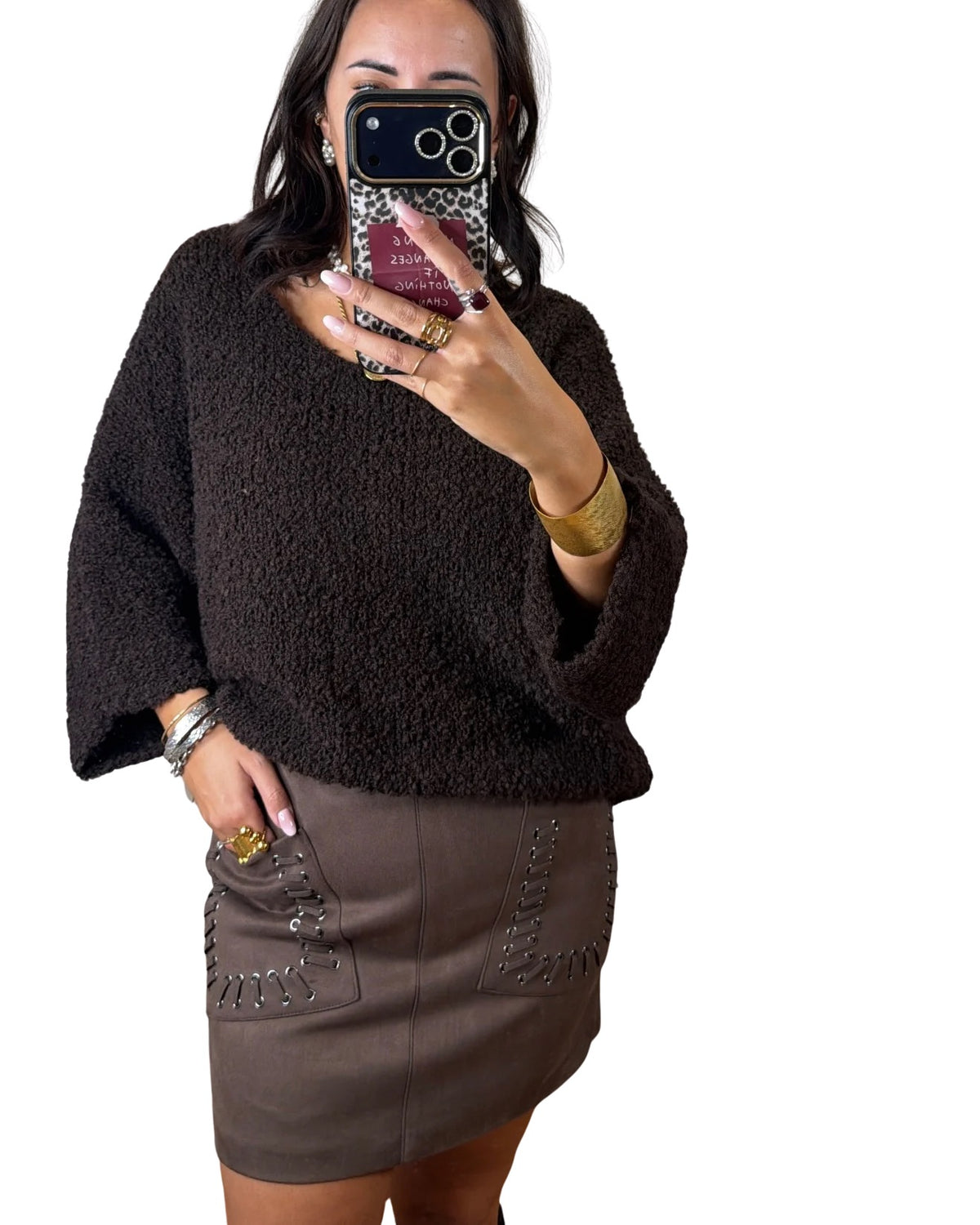 Maglione cioccolato