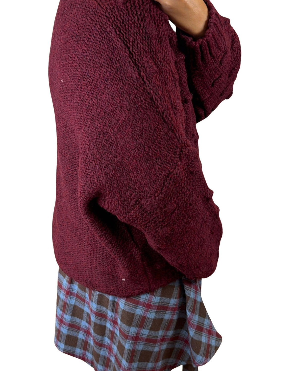 Cardigan bordeaux