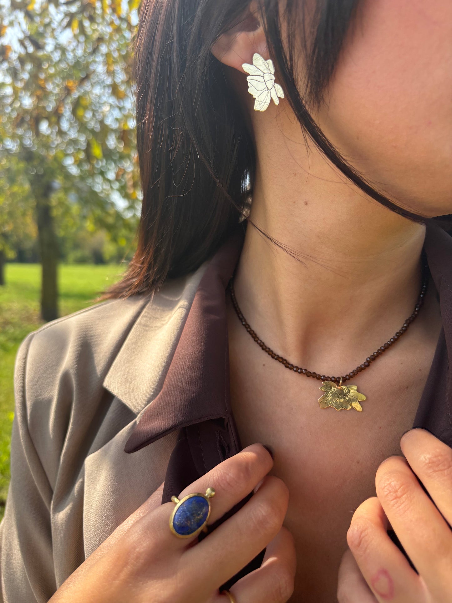 Collana “Fiore di loto” small