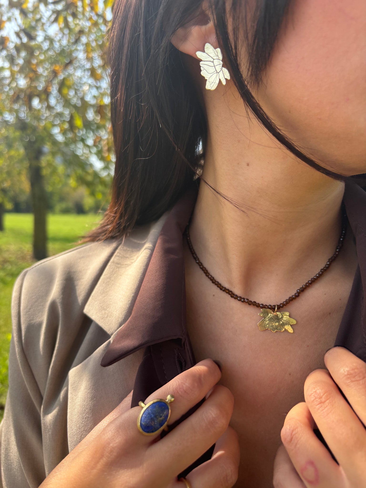 Collana “Fiore di loto” small