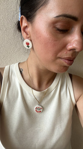 Collana “Amati” rosso