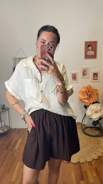 Short Alison cioccolato