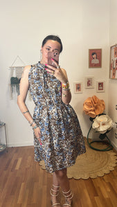 Abito flowers corto