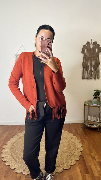 Cardigan Elide zucca