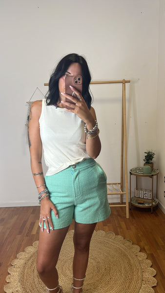 Shorts Piper verde menta