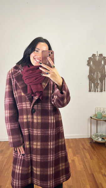 Sciarpa Cashmerina burgundy