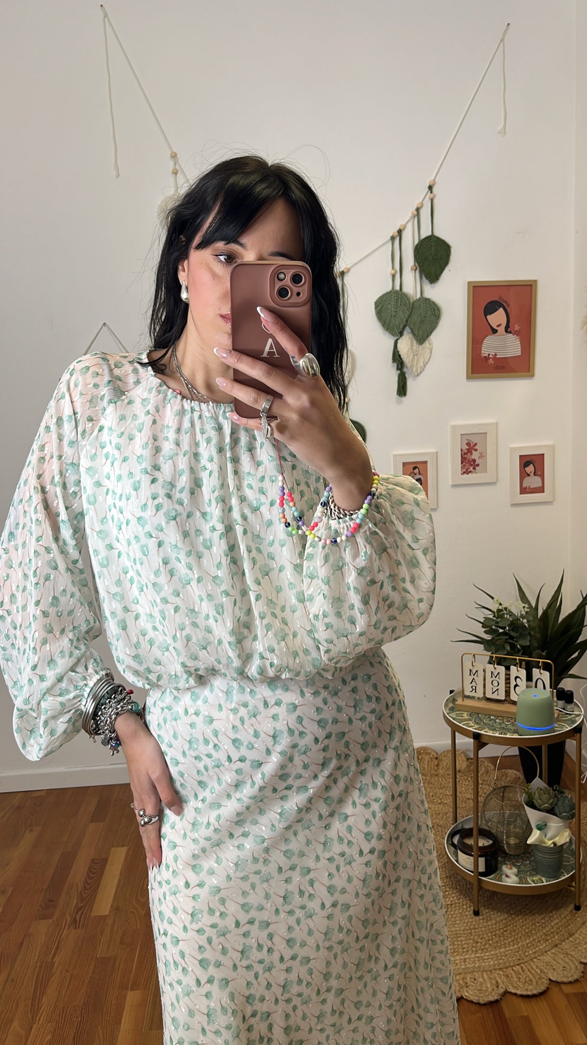 Camicia tulip verde menta
